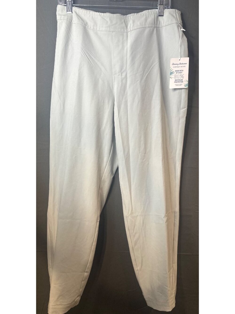 Tommy Bahama Womens L White Pants Athleisure Granola Outdoor Casual NWT Luxury